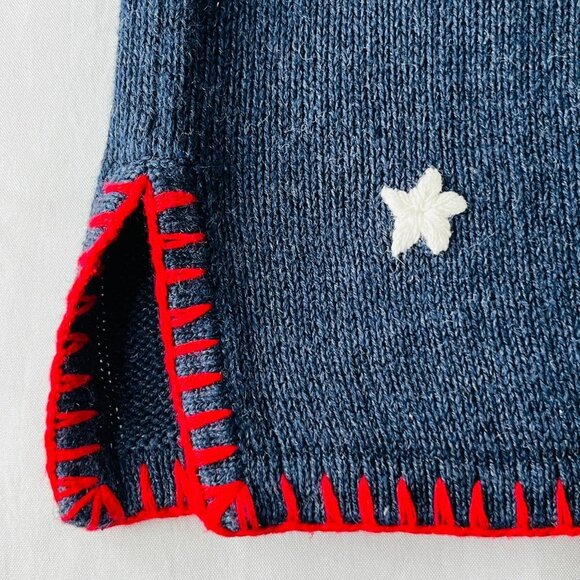 Quacker Factory Women's Sweater Size 1X Americana Pullover USA Flag 4th Of July - Picture 6 of 9